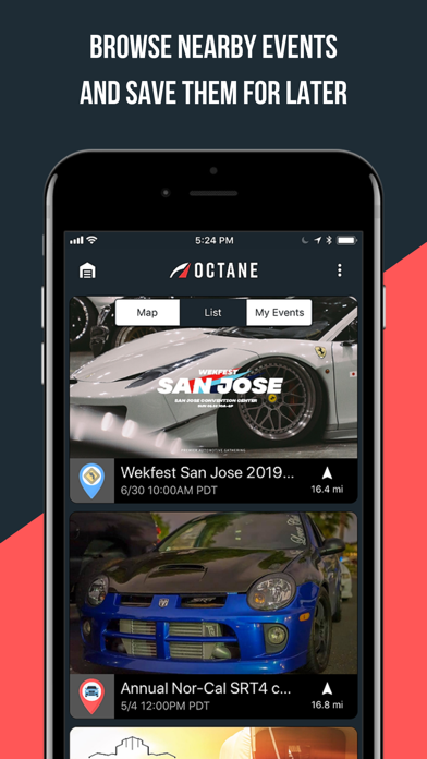 Octane | Car Meets and Cruises screenshot 2