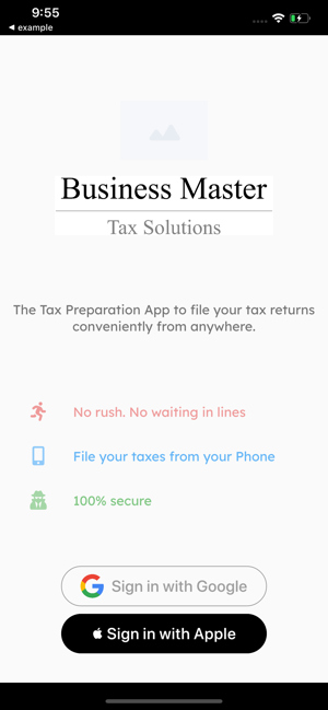 Tax App Business Master