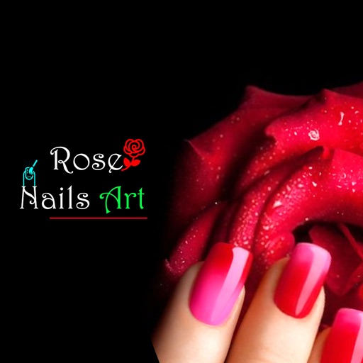 Rose Nails Art