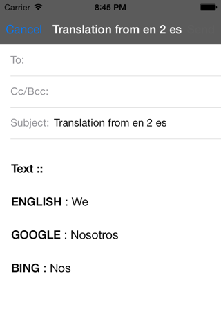 Spanish Translator Pro screenshot 2
