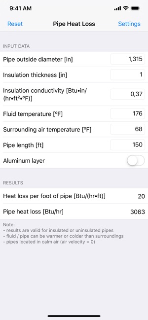 Pipe Heat Loss(圖3)-速報App