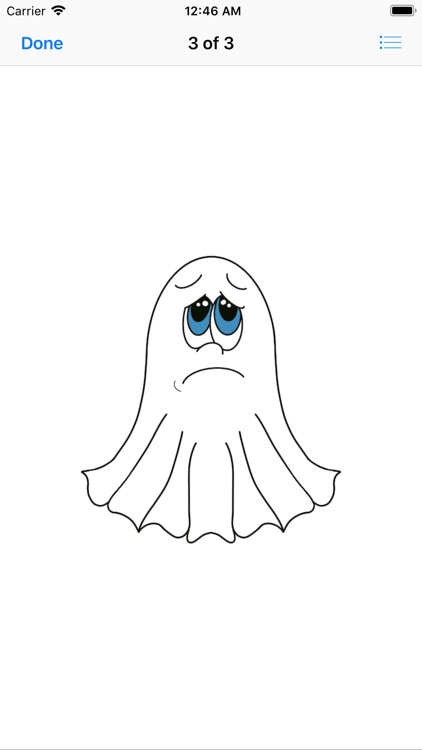 Cute Halloween Ghost stickers screenshot-4