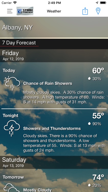 WTEN Storm Tracker - NEWS10 screenshot-3