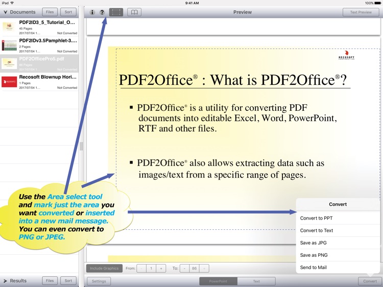 PDF to PPT - PDF2Office 2017