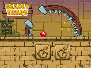 Captura de Pantalla 3 Red ball - The holy treasure iphone