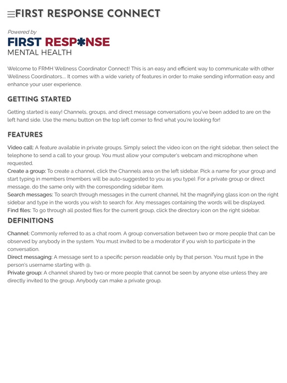 Screenshot #5 pour Wellness Connect by FRMH