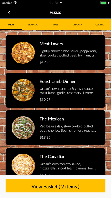 Urban Pizza Company screenshot 2