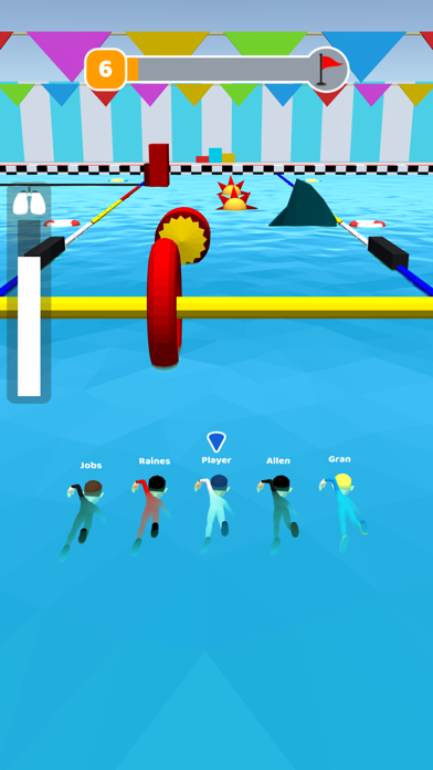Swim Race 3D screenshot 4