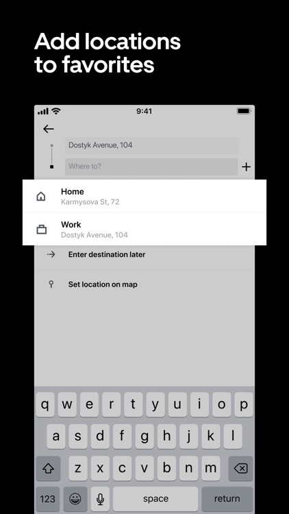 Uber KZ — request taxis screenshot-4