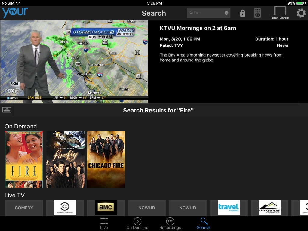 YourTV for iPad screenshot 4