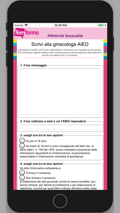 Teenformo screenshot 2