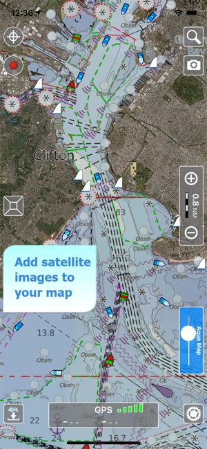 Aqua Map Marine & Lakes GPS(圖4)-速報App