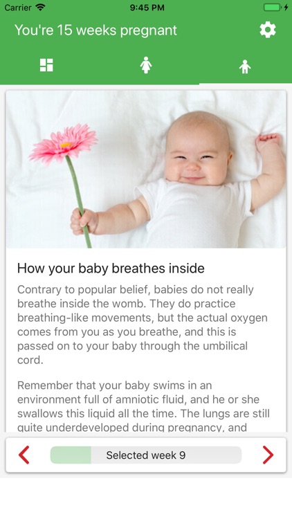 Pregnancy App.