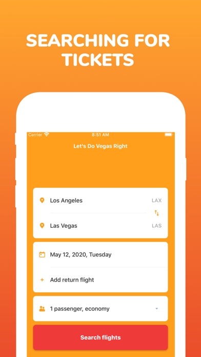 Screenshot #3 pour LetsDoVegas: Compare Airfare