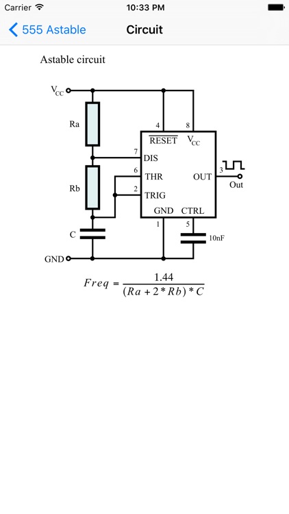 Timer 555 Calculator