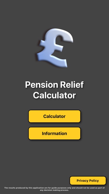 Pension tax relief calculator screenshot-3