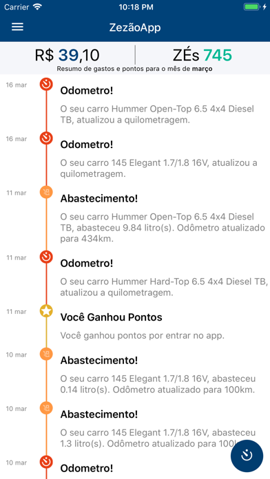 Zezão App screenshot 2