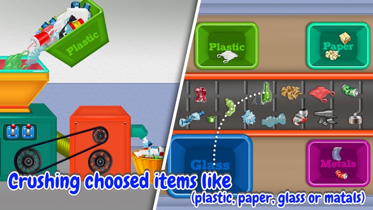 Garbage Truck & Recycling Game