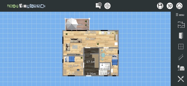 Floor Plan 3D | smart3Dplanner