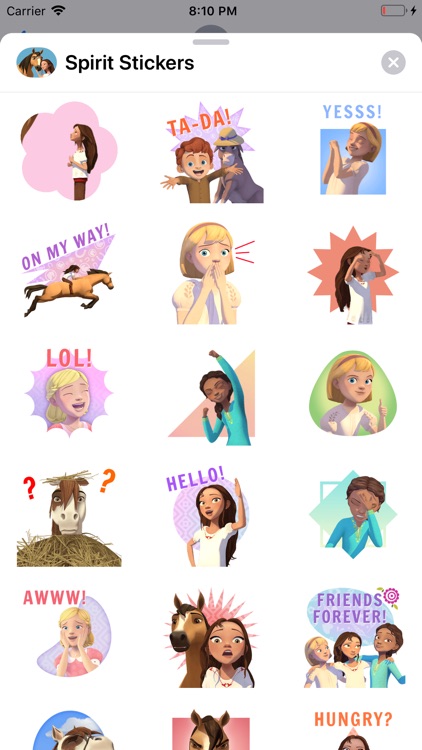 Spirit Riding Free Stickers screenshot-4