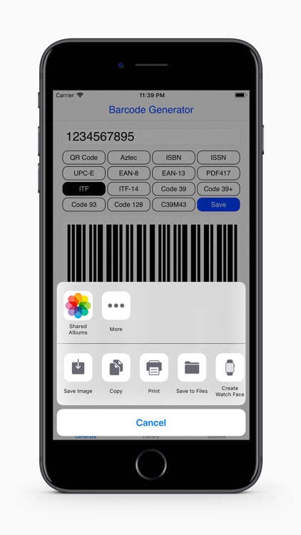 Barcodes Generator