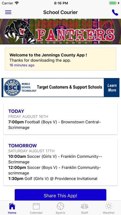 Jennings County Athletics - IN