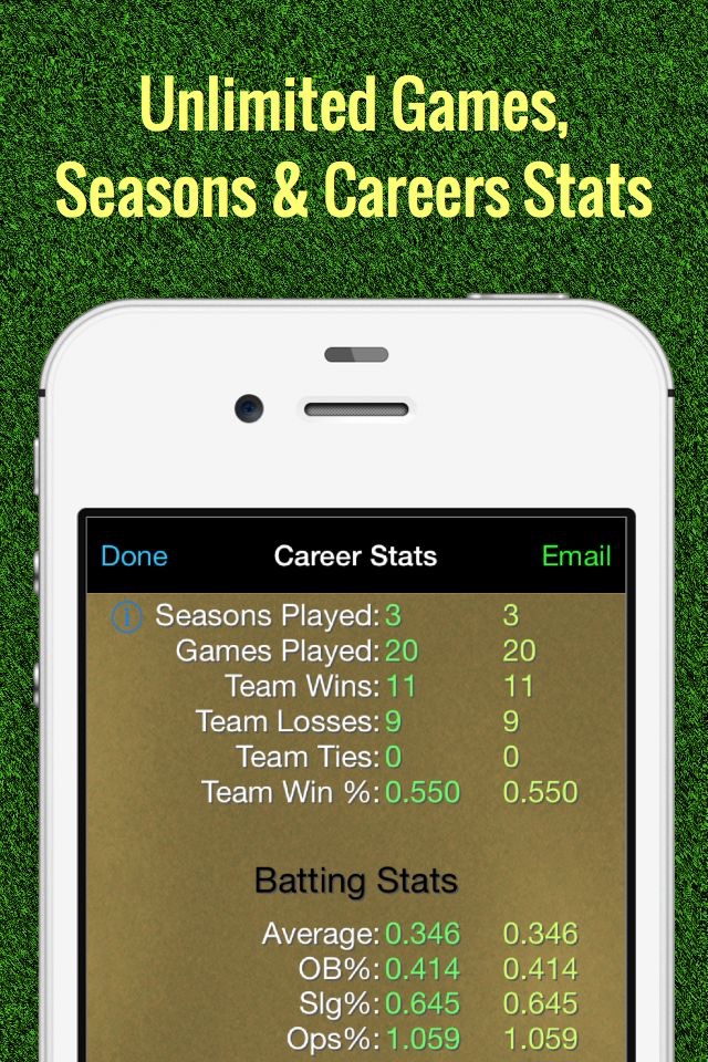 Softball Stats Tracker Pro screenshot 3