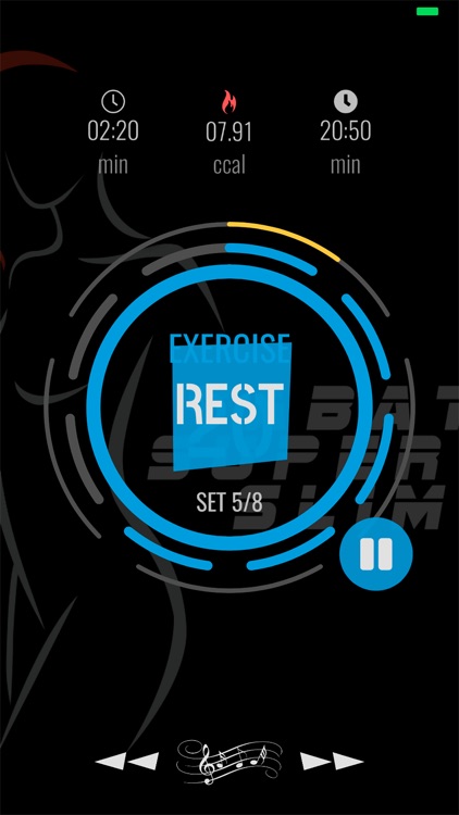 Tabata workout interval timer screenshot-5