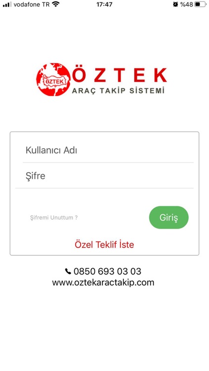 Öztek Araç Takip