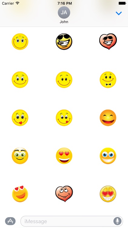 Happy Smile Stickers screenshot-3