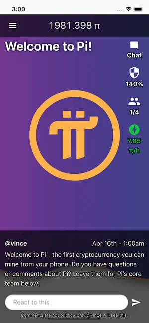 Screenshot 1 Pi Network iphone