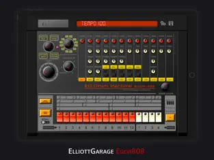 Captura 1 EGDR808 Drum Machine lite iphone
