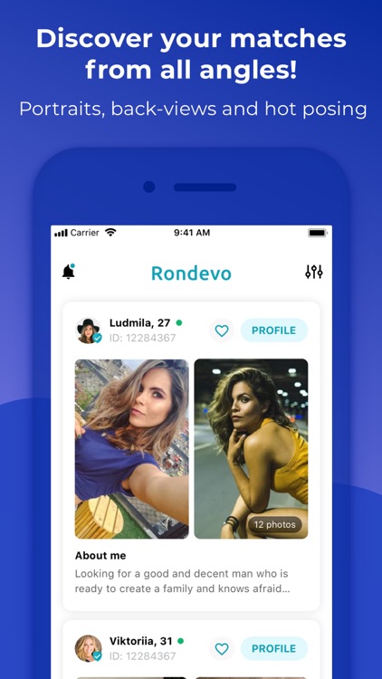 Rondevo - Dating & Chat App
