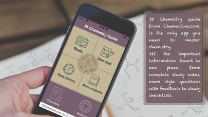 How to cancel & delete IB Chemistry Guide from iphone & ipad 1