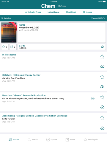 Chem Journal Reader screenshot 2