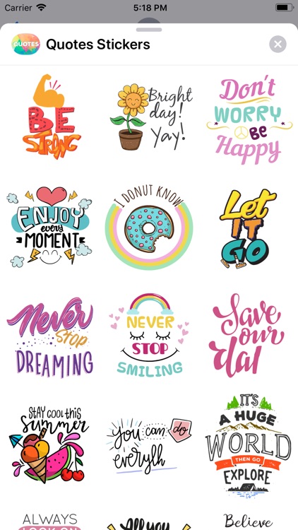Quotes: Motivational Stickers screenshot-4