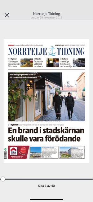 Norrtelje Tidning e-tidning(圖3)-速報App