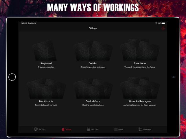 Satanic Tarot HD for damned(圖2)-速報App