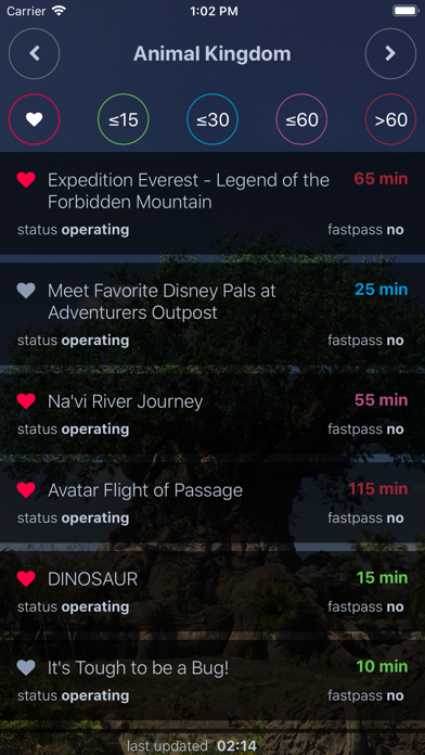 Wait Times at Disney World screenshot 4