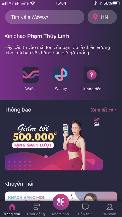 WeWow Super App: WeFit, WeJoy