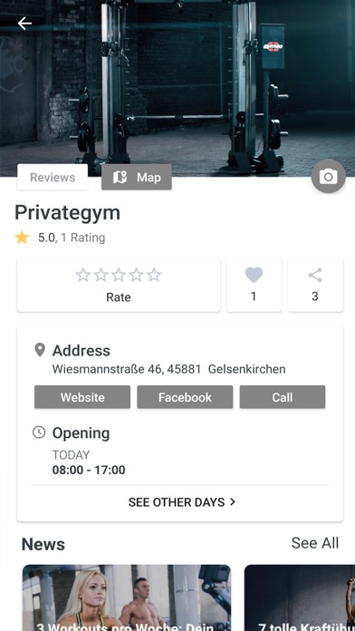 Private Gym screenshot 2