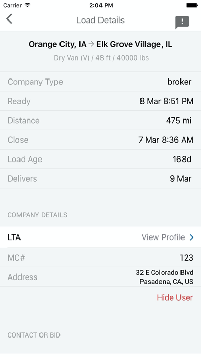 How to cancel & delete ComFreight: Load Matching App from iphone & ipad 3