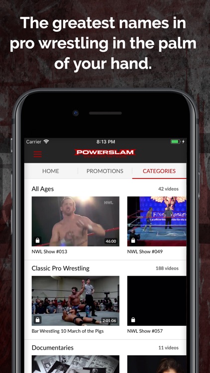 Powerslam Wrestling Network screenshot-4