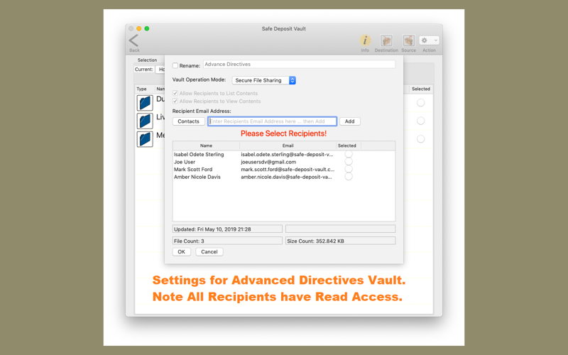 Safe Deposit Vault ™ screenshot 3