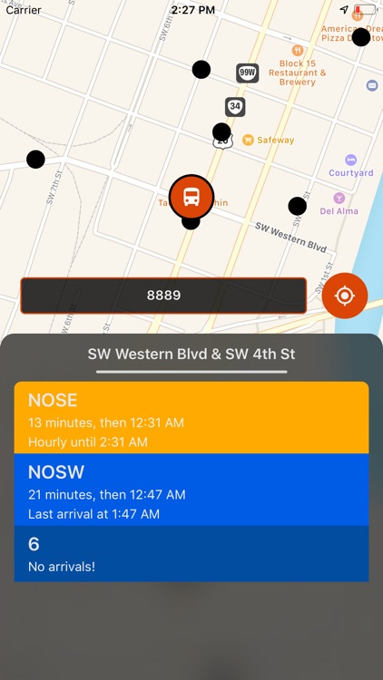 Oregon State Bus System client screenshot-3