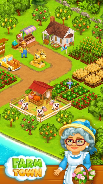 Farm Town: Happy farming Day