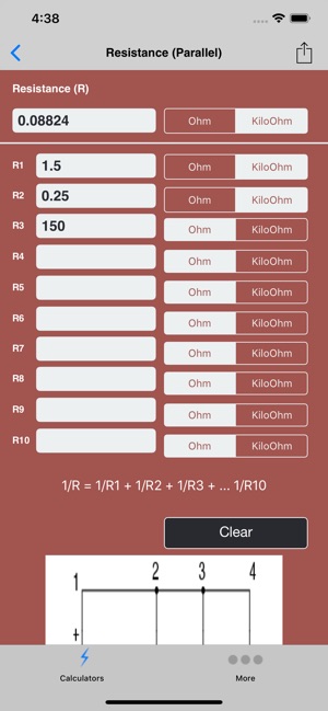 Electrical Parallel Calculator(圖2)-速報App