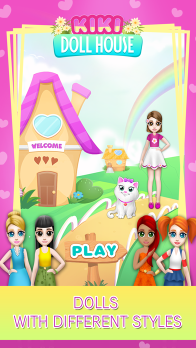 How to cancel & delete KiKi DollHouse Decoration Game from iphone & ipad 1