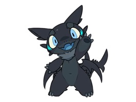 Black Dragon is a funny and cute sticker pack that will bring happiness and good mood to you and your friends