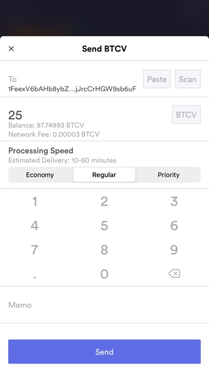 BitcoinV Wallet (BTCV) screenshot-5